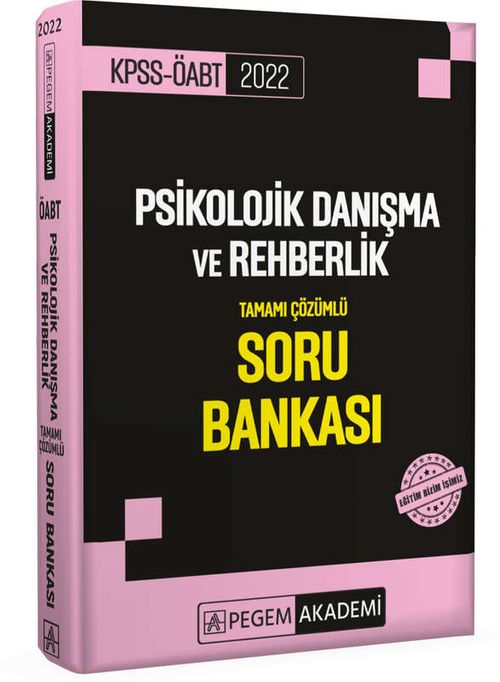 2022 KPSS ÖABT PDR Tamamı Çözümlü Soru Bankası
