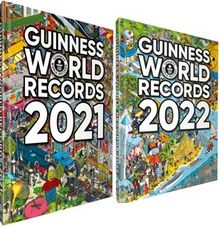 Guinness Dünya Rekorlar 2021 2022 Takım (2 Kitap) - Bilinmeyen Yazar