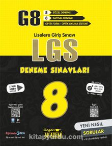 8. Sınıf - G8 LGS 8’li Deneme Sınavları - Kolektif