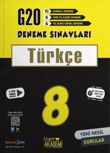 8. Sınıf Türkçe 20'li Deneme Sınavı