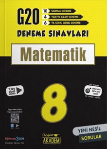 8. Sınıf Matematik 20'li Deneme Sınavı