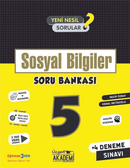 5. Sınıf Sosyal Bilgiler Soru Bankası