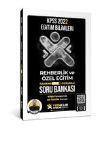 2022 KPSS Eğitim Bilimleri Atölye Serisi Rehberlik ve Özel Eğitim Tamamı Video Çözümlü Soru Bankası