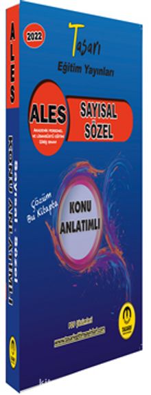 2022 ALES  Matematik Türkçe Konu Anlatımı - Özgen Bulut