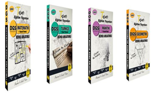 DGS Konu Anlatımı Modüler Set (4 Kitap)