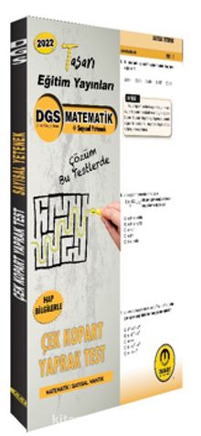 2022 DGS Matematik Yaprak Test - Özgen Bulut
