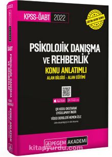 2022 KPSS ÖABT Psikolojik Danışma ve Rehberlik Konu Anlatımlı - Kolektif