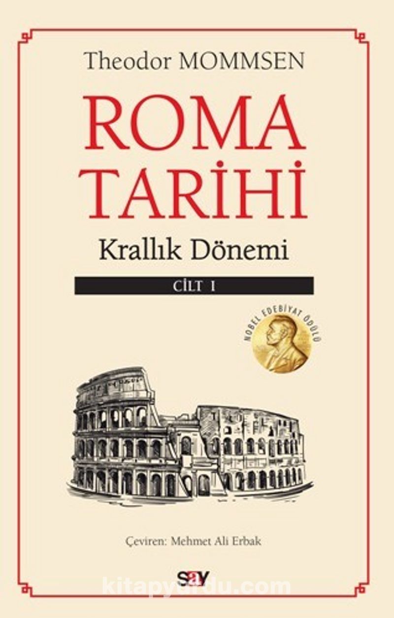 Roma Tarihi (I. Cilt) Ekitap İndir | PDF | ePub | Mobi