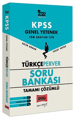 2022 KPSS Genel Yetenek TürkçePerver Tamamı Çözümlü Soru Bankası