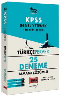 2022 KPSS Genel Yetenek TürkçePerver Tamamı Çözümlü 25 Deneme