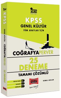 2022 KPSS Genel Kültür CoğrafyaPerver Tamamı Çözümlü 25 Deneme
