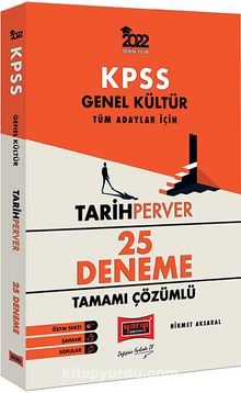 2022 KPSS Genel Kültür TarihPerver Tamamı Çözümlü 25 Deneme - Hikmet Aksakal