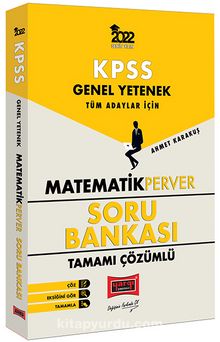 2022 KPSS Genel Yetenek MatematikPerver Tamamı Çözümlü Soru Bankası - Ahmet Karakuş
