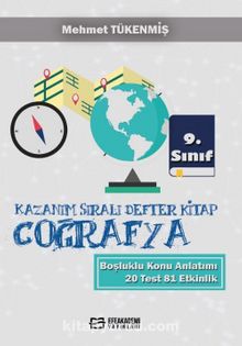 9. Sınıf Coğrafya Kazanım Sıralı Defter Kitap - Mehmet Tükenmiş