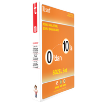 0'dan 10'a Konu Anlatımlı Soru Bankası Sözel Set