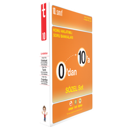 0'dan 10'a Konu Anlatımlı Soru Bankası Sözel Set