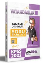 2022 KPSS Vatandaşlık Tamamı Çözümlü Soru Bankası