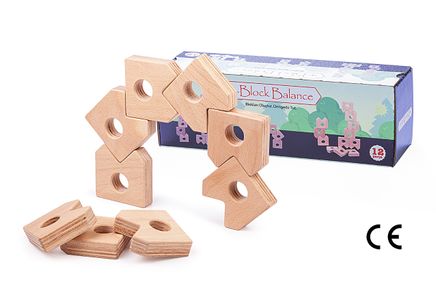 Montessori Ahşap Zeka Oyunları / w-Block Balance