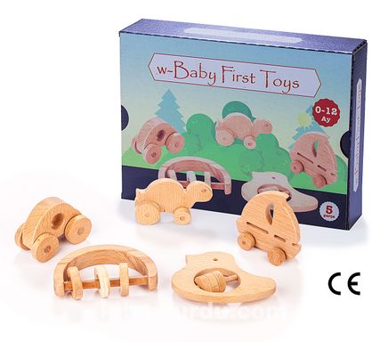 Montessori Ahşap Zeka Oyunları / w-Baby First Toys