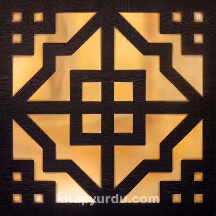 Full Frame Duvar Sanatları - Pleksi Altın Ayna - Hedef Kare Venge (FF-DS254)