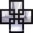 Full Frame Duvar Sanatları - Pleksi Gümüş Ayna - Kareler Kesişim (FF-DS266)