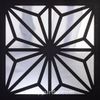 Full Frame Duvar Sanatları - Pleksi Gümüş Ayna - Yıldız (FF-DS273)
