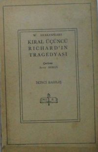Kıral Üçüncü Richard’ın Tragedyası / 1-B-60