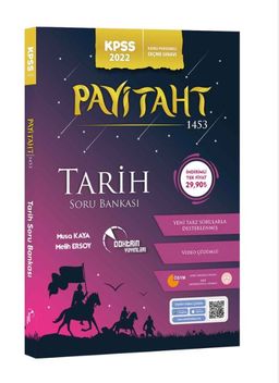 2022 KPSS Payitaht Tarih Soru Bankası (Tamamı Video Çözümlü) 