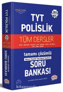 TYT - Polislik Tüm Dersler Tamamı Çözümlü Soru Bankası - Kolektif