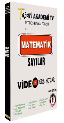 DGS ALES TYT Matematik Sayılar Video Ders Notları - Cem Öztürk
