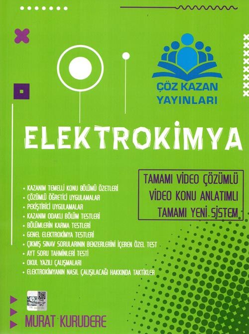 Elektrokimya Tamamı Çözümlü Konu Anlatımlı 