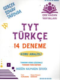 TYT Türkçe 14'lü Deneme Sınavı-Konu Analizli