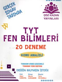 TYT Fen Bilimleri 20 Deneme Sınavı Konu Analizli