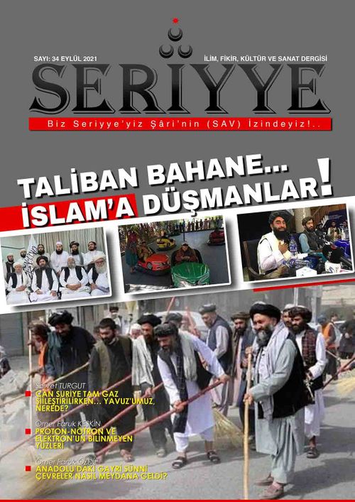 Seriyye İlim, Fikir, Kültür ve Sanat Dergisi Sayı:34 Eylül 2021 