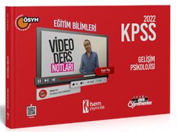 2022 KPSS Eğitim Bilimleri Gelişim Psikolojisi Video Ders Notu