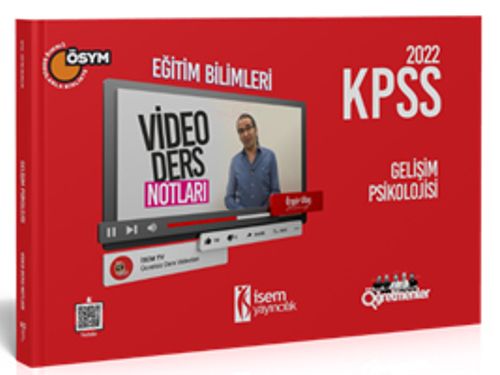 2022 KPSS Eğitim Bilimleri Gelişim Psikolojisi Video Ders Notu