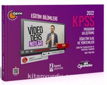 2022 KPSS Eğitim Bilimleri Program Geliştirme - Öğretim İlke ve Yöntemleri Video Ders Notu - Fatih Genç