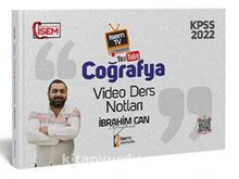 2022 İsem TV KPSS Genel Kültür Coğrafya Video Ders Notu - İbrahim Can Ertuğrul