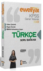 2022 KPSS Evveliyat Lisans Genel Yetenek Türkçe Video Çözümlü Soru Bankası 