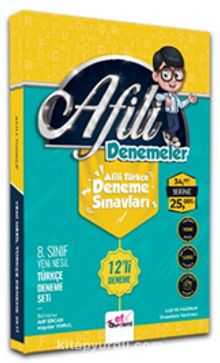 Afili Denemeler Afili Türkçe Deneme Sınavları - Kolektif