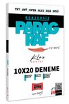 2022 TYT AYT KPSS ALES DGS MS&Uuml; Benzersiz Paragraf Klas Serisi 10x20 Deneme
