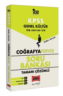 2022 KPSS Genel Kültür Tüm Adaylar İçin CoğrafyaPerver Tamamı Çözümlü Soru Bankası - Kolektif