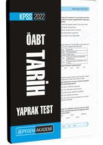 2022 KPSS ÖABT Tarih Yaprak Test
