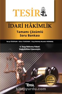 Tesir İdari Hakimlik Tamamı Çözümlü Soru Bankası - Bahar Yıldızhan