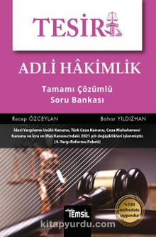 Tesir Adli Hakimlik Tamamı Çözümlü Soru Bankası - Bahar Yıldızhan