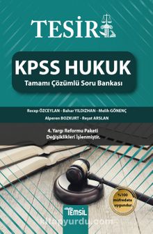 Tesir Kpss Hukuk Tamamı Çözümlü Soru Bankası - Melih Gönenç