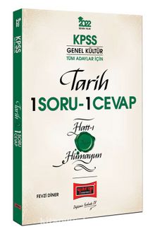 2022 KPSS Genel Kültür Tarih Hatt-ı Hümayun 1 Soru 1 Cevap - Fevzi Diner