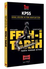 2022 KPSS Genel Kültür ve Tüm Adaylar İçin Fethi Tarih Tekrar Kitabı