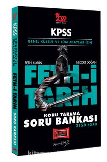 2022 KPSS Genel Kültür ve Tüm Adaylar İçin Fethi Tarih 2150 Soru Konu Tarama Soru Bankası - Kolektif