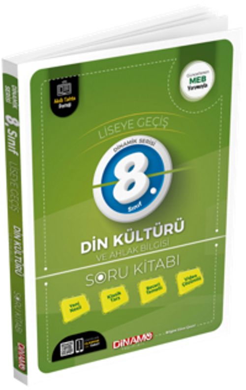 Dinamo Dinamik Serisi 8. Sınıf Din Kültürü Soru Kitabı